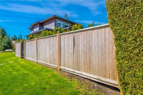 Professional timber fencing installation